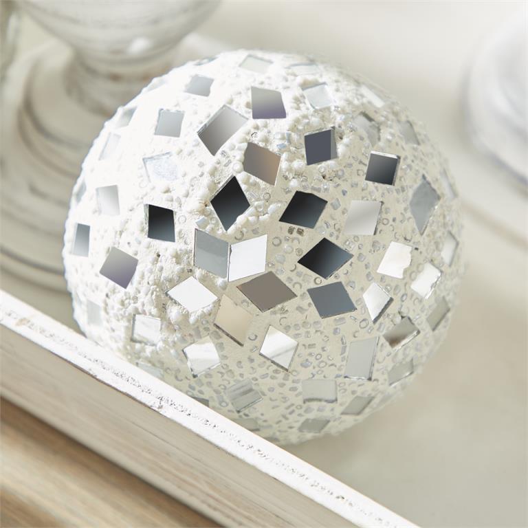 Decorative Mosaic Artwork Sphere Balls Set