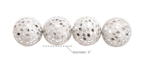 Decorative Mosaic Artwork Sphere Balls Set