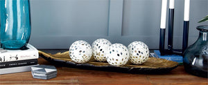 Decorative Mosaic Artwork Sphere Balls Set