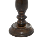 Load image into Gallery viewer, Mango Wood Candle Holder Set (Dark Brown)
